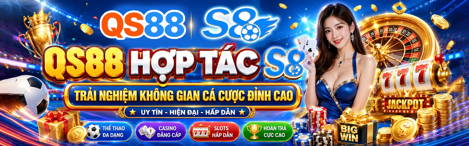 QS88 hợp tác cá cược thể thao cùng nhà cái S8