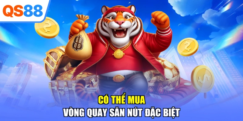 Có thể mua vòng quay săn nút đặc biệt